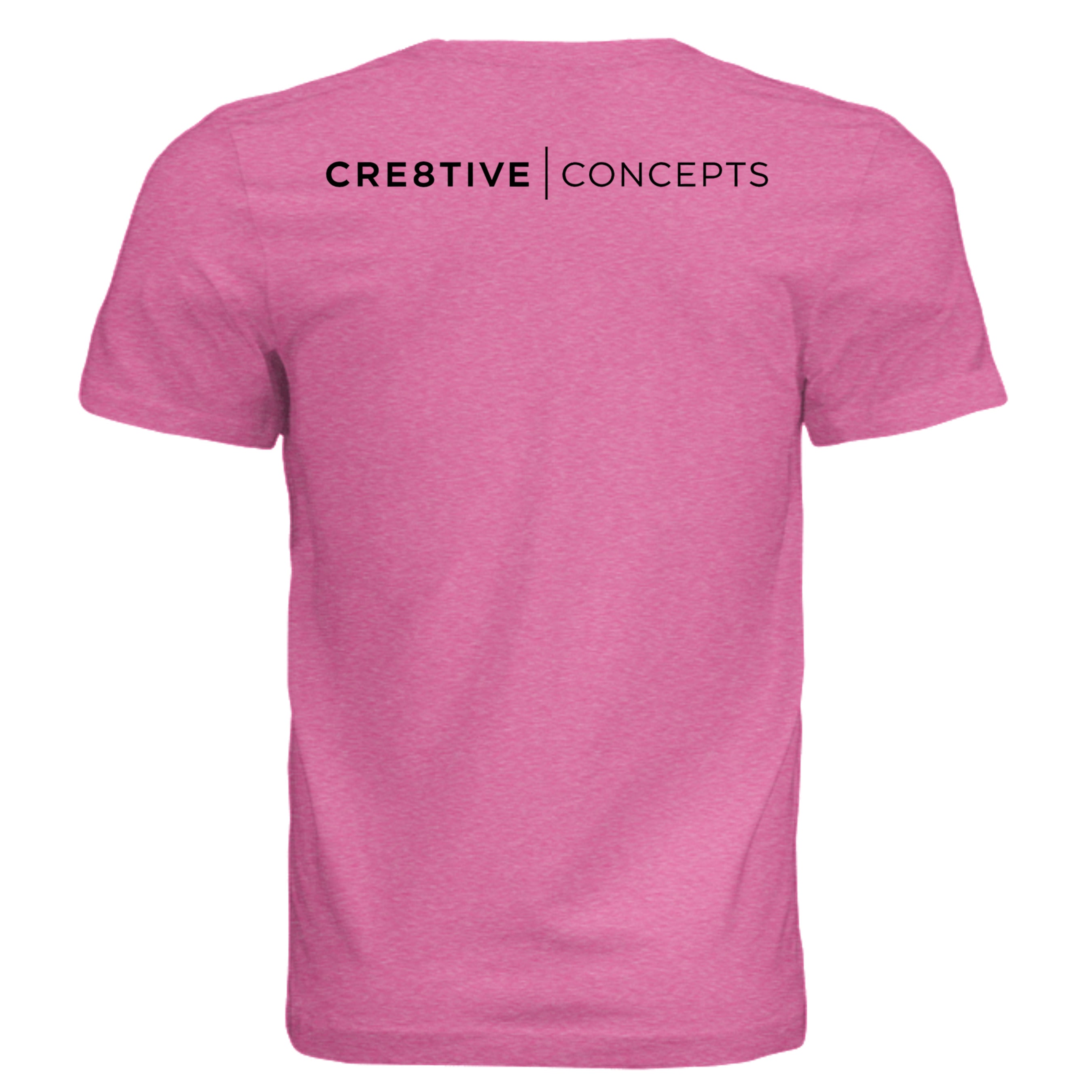 Charity Pink Triblend - 3413C - BACK