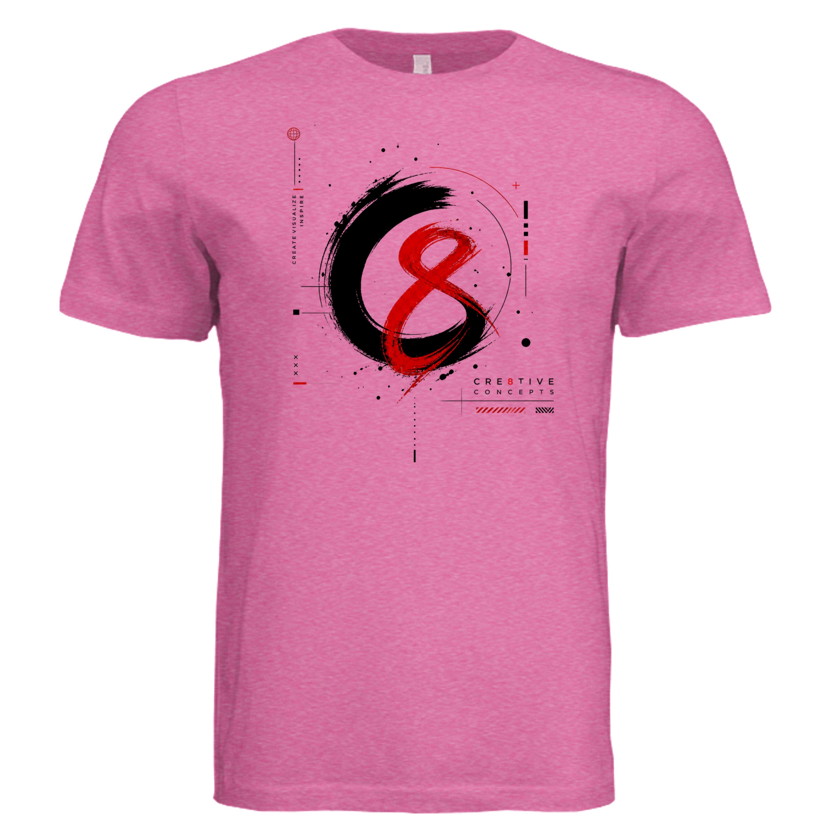 Charity Pink Triblend - 3413C - FRONT