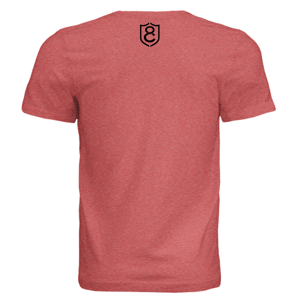 RED TRIBLEND - 3413C - BACK