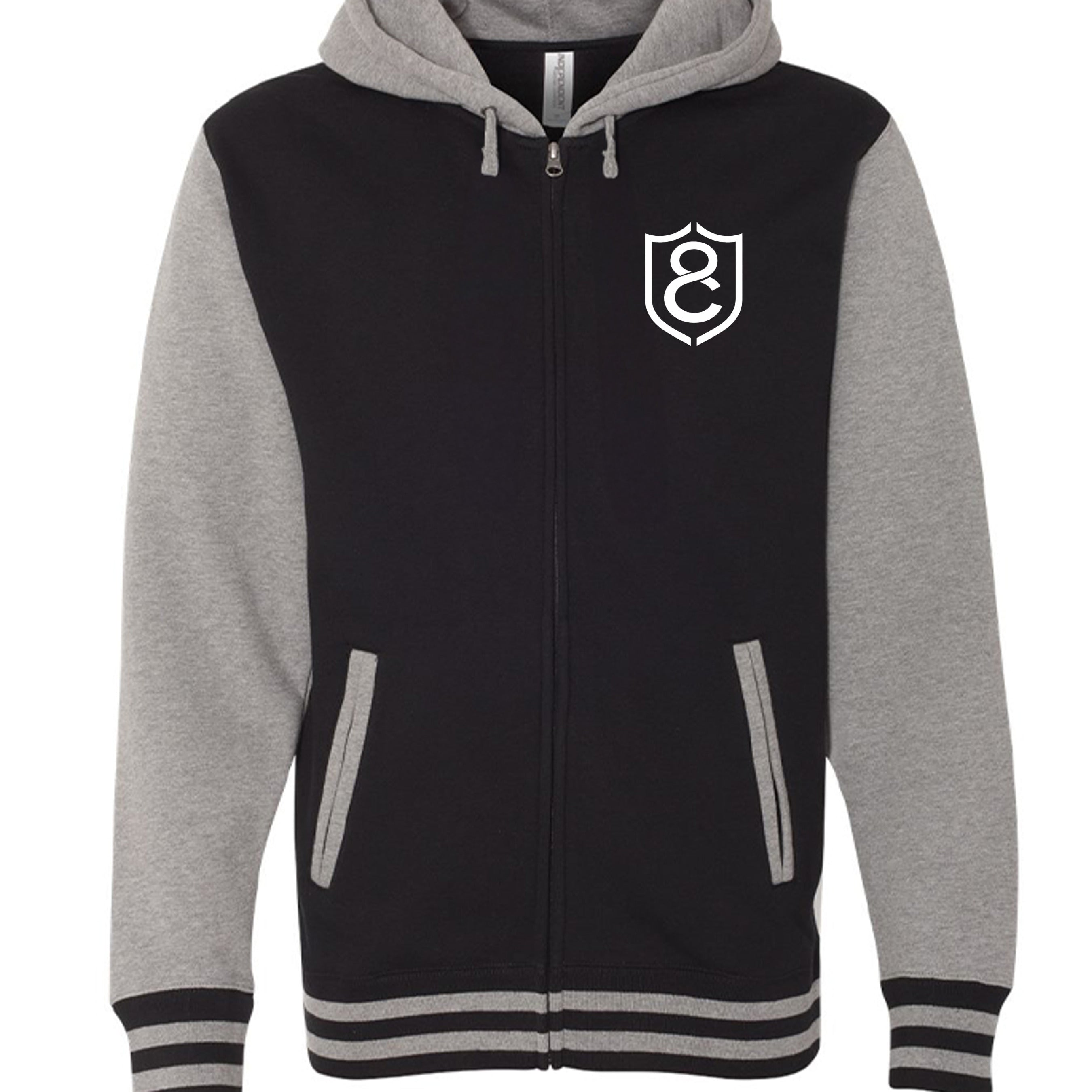 Black/ Gunmetal Heather - IND45UVZ - FRONT