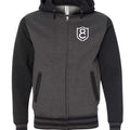 Charcoal Heather/ Black - IND45UVZ - FRONT