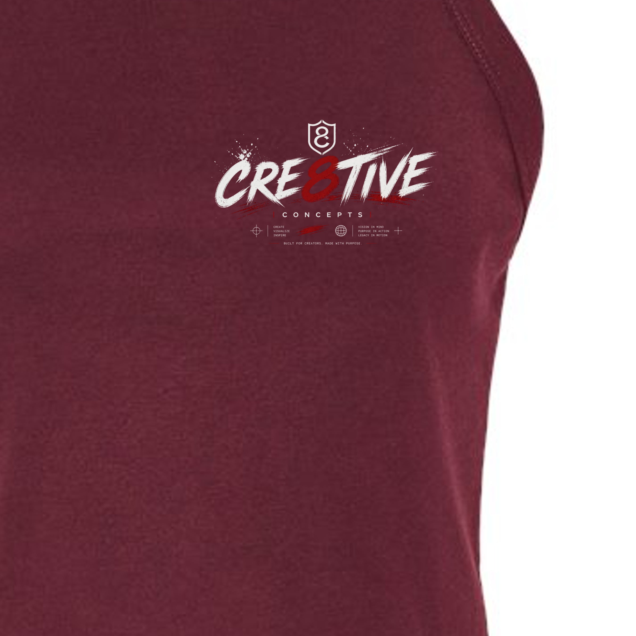 Solid Maroon Blend - 1019 - FRONT