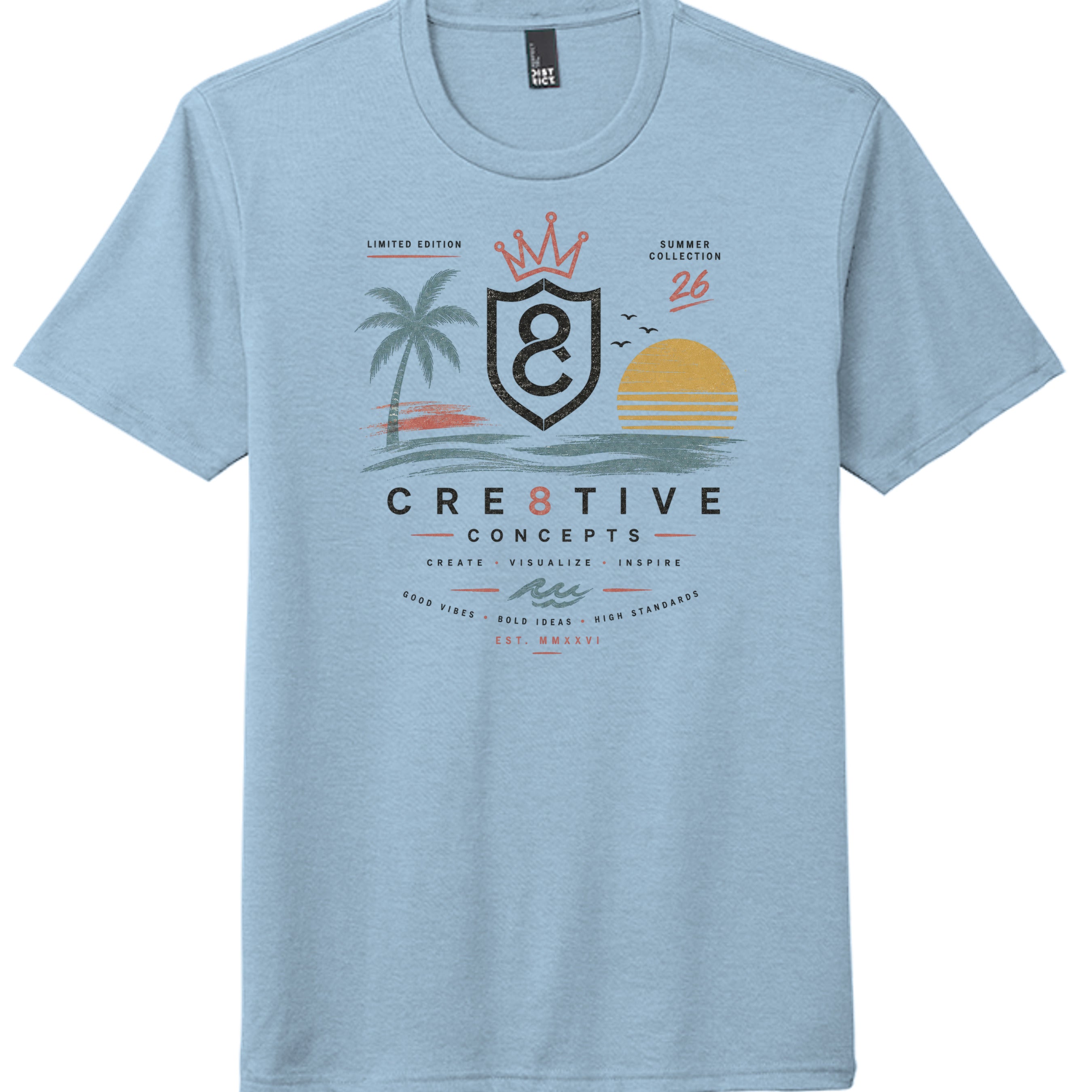 Ice Blue - DM130 - FRONT