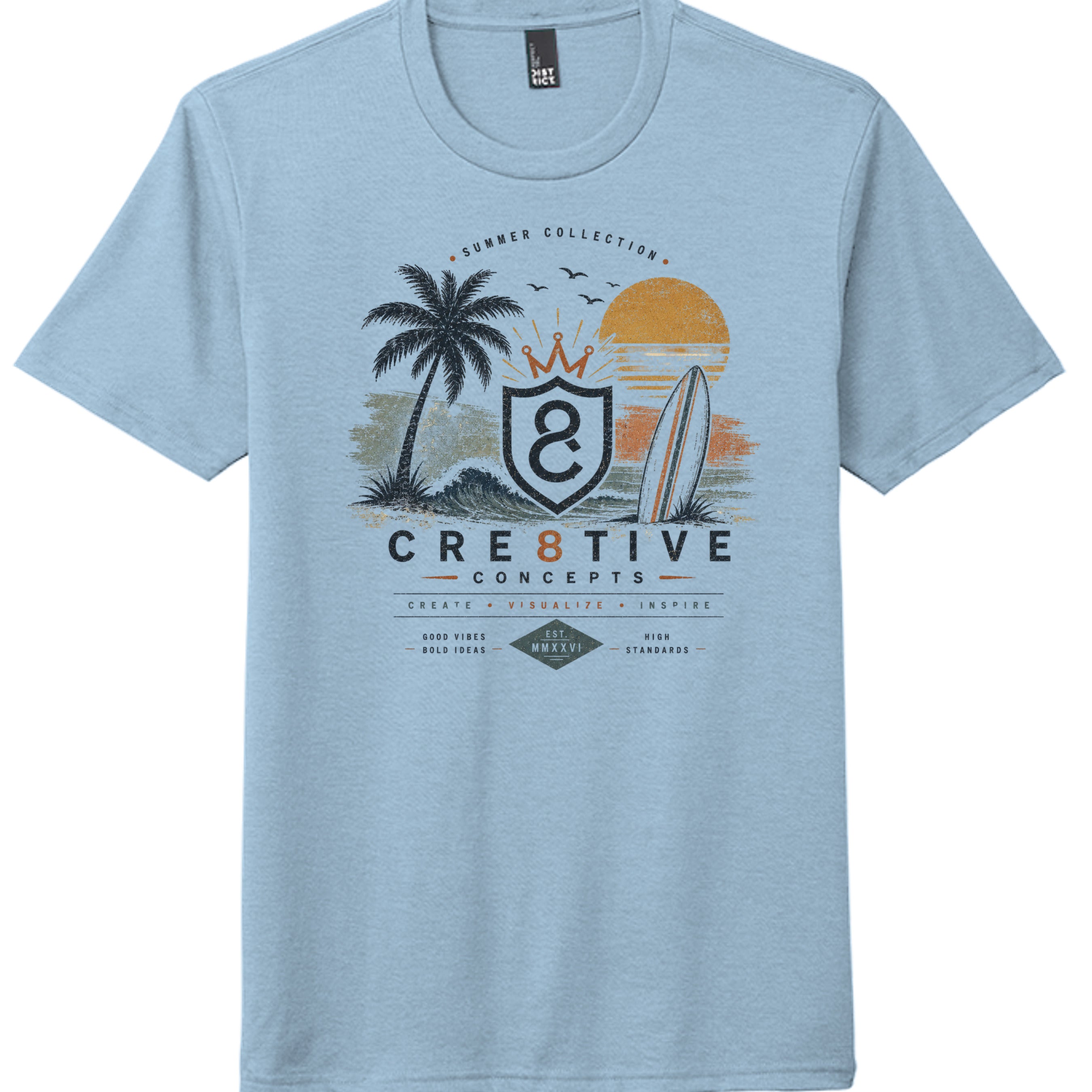 Ice Blue - DM130 - FRONT