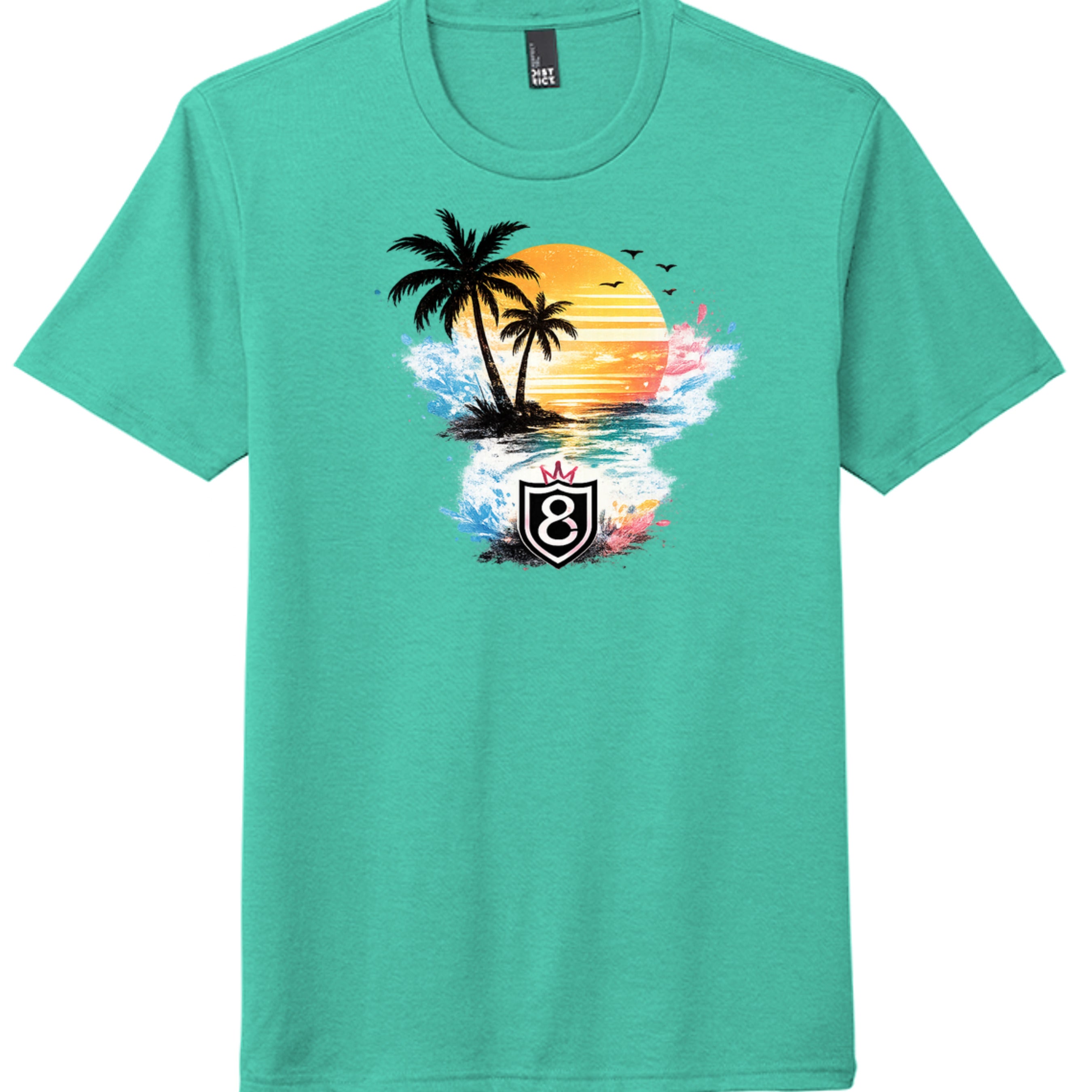 Aqua Heather - DM130 - FRONT